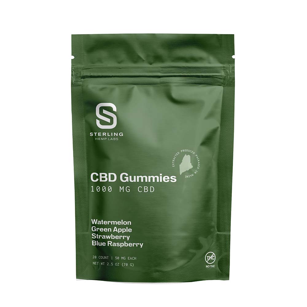 CBD Gummies - 1000MG CBD - THC Free