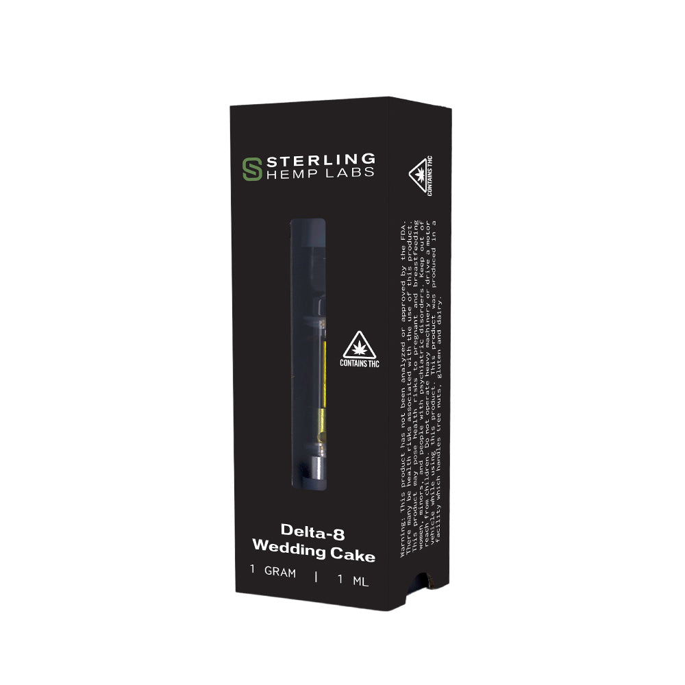 Delta 8 Vape Cartridge - Wedding Cake - 1 gram